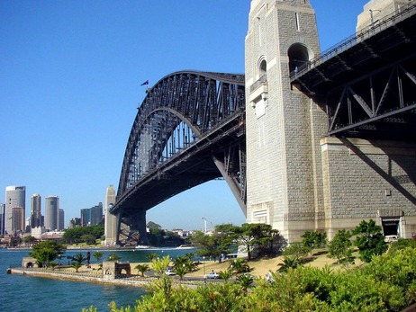 Sydney Harbour Bridge from the Rocks