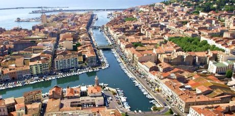 Aerial View of Sete